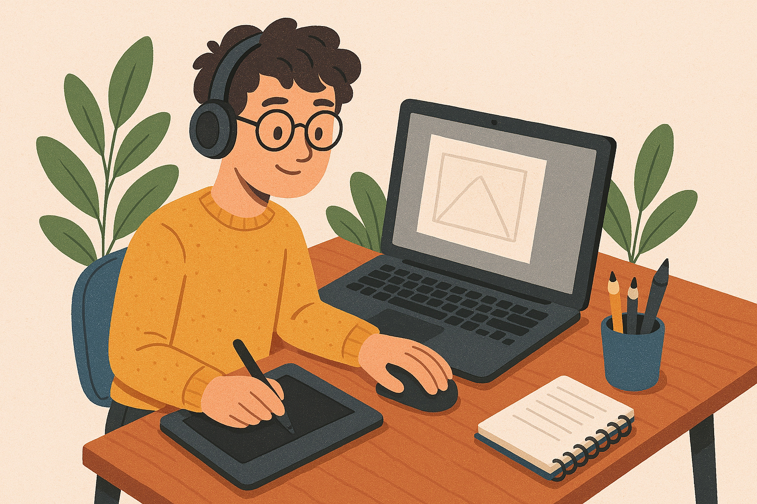 Rahul Thakur, specialist e-commerce email designer and Klaviyo strategist, represented by a professional illustration.